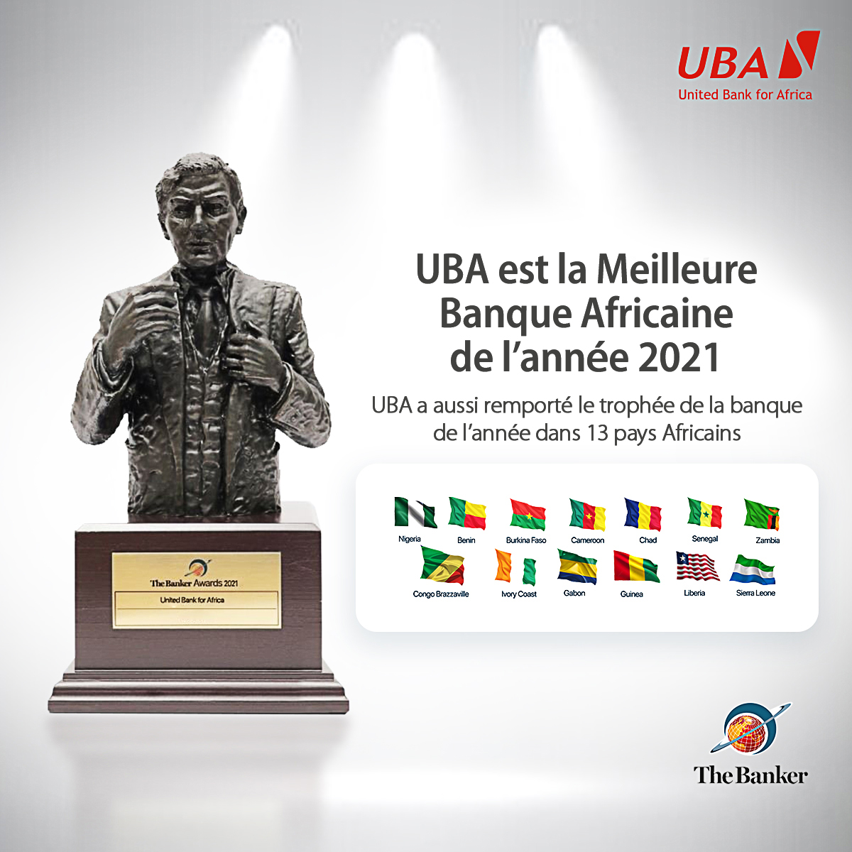UBA, meilleure banque africaine 2021