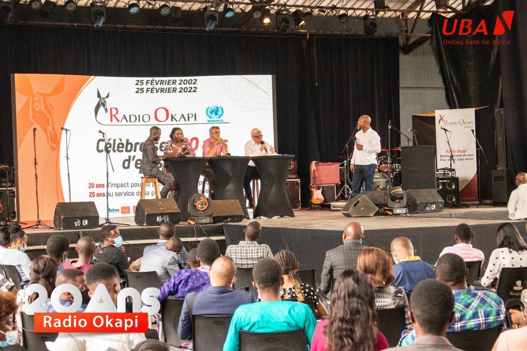 20 Radio Okapi, UBA RDC partenaire