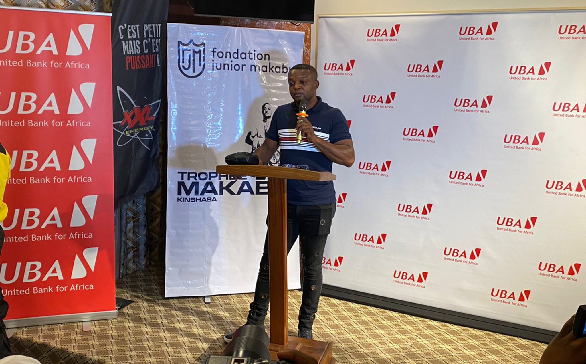 La Fondation Junior Makabu et UBA RDC pour une nouvelle génération de boxeurs en RDC.